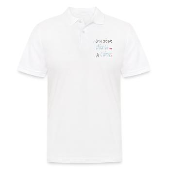 Je t'aime - Polo Homme - blanc - Devant - Kai (181cm)