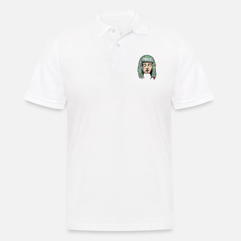 Mit Mord davonzukommen - Männer Poloshirt - Weiß