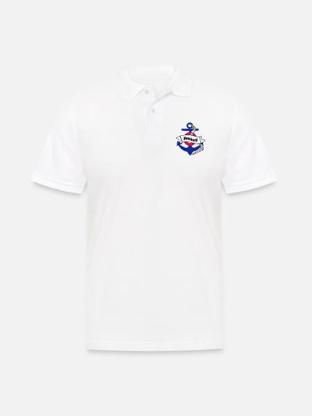 hamburg_1 - Männer Poloshirt - Weiß