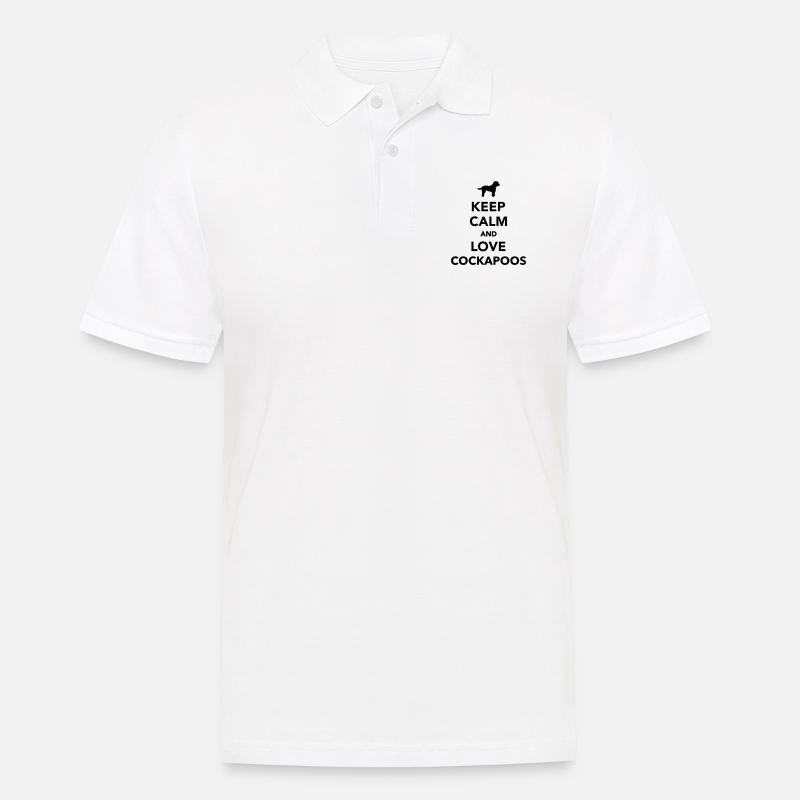 Cockapoo - Men's Polo Shirt - white
