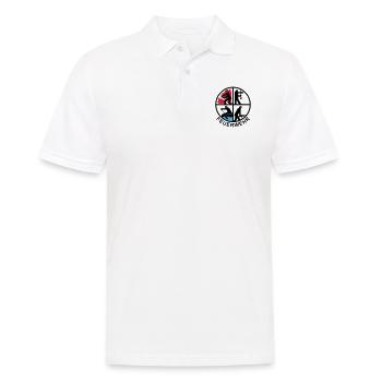 Feuerwehr 4 Logo 1 - Männer Poloshirt - Weiß - Vorne - Kai (181cm)