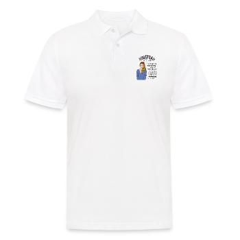 Sternzeichen Jungfrau - Männer Poloshirt - Weiß - Vorne - Kai (181cm)