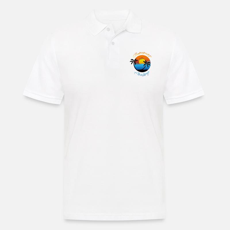 Summerfeeling 2022 - Männer Poloshirt - Weiß