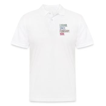 Légende depuis février 1986 - Polo Homme - blanc - Devant - Kai (181cm)
