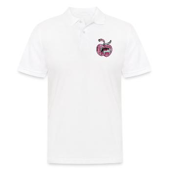 Look closer inside - Men's Polo Shirt - white - Front - Kai (181cm)