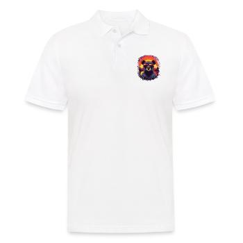 Happy Koala Geek Present Idea Awesome Grumbler Fun - Polo Homme - blanc - Devant - Kai (181cm)