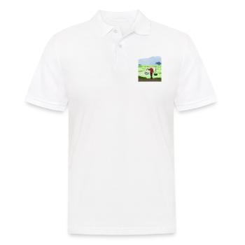 Vietnam Viet Bauern Reisfeld Flagge I Geschenk - Männer Poloshirt - Weiß - Vorne - Kai (181cm)