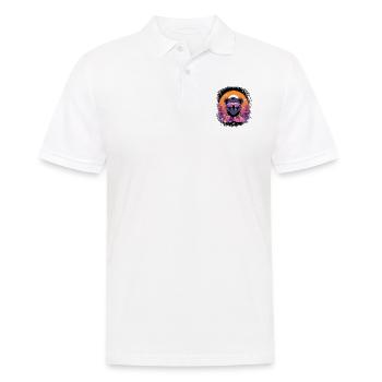 Coati Animal Humour Happy Funny Present Panda Bear - Polo Homme - blanc - Devant - Kai (181cm)