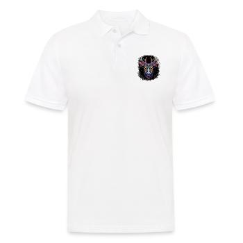 chimney canada joke funny winter christmas pajama - Männer Poloshirt - Weiß - Vorne - Kai (181cm)
