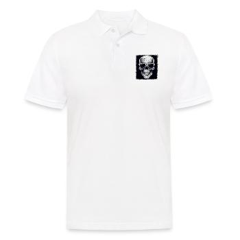dinosaur skeleton tshirts gift - Männer Poloshirt - Weiß - Vorne - Kai (181cm)