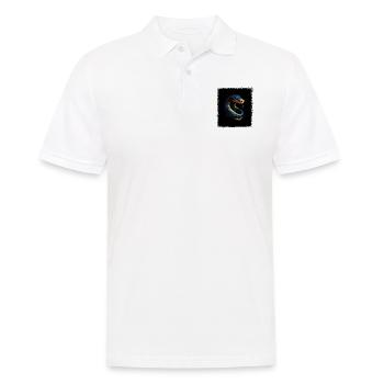 graphics funny quote quote snake quote shirts - Männer Poloshirt - Weiß - Vorne - Kai (181cm)