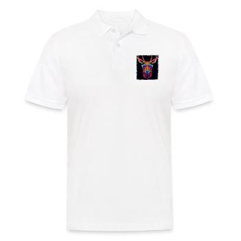 Vêtements de Noël Cadeaux Humour Père Noël Meilleur - Polo Homme - blanc - Devant - Kai (181cm)