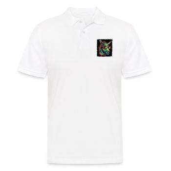 citation farting licorne blagues corn génial - Polo Homme - blanc - Devant - Kai (181cm)