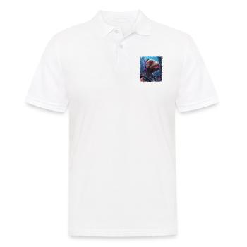 3 bible verse animal sloths birthday controller - Männer Poloshirt - Weiß - Vorne - Kai (181cm)
