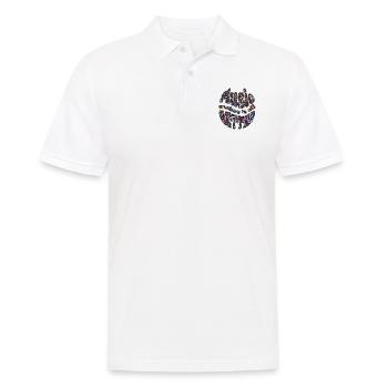 Music makes it all better - Männer Poloshirt - Weiß - Vorne - Kai (181cm)