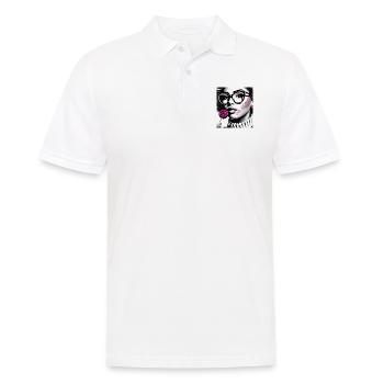 Chill & Süß - Männer Poloshirt - Weiß - Vorne - Kai (181cm)