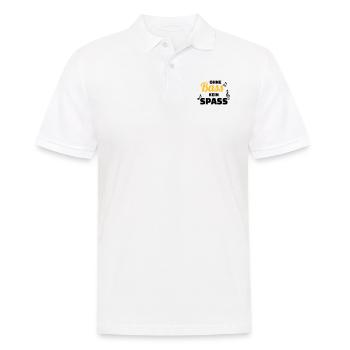 Chor - Männer Poloshirt - Weiß - Vorne - Kai (181cm)