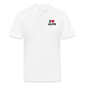 Alpes - Polo Homme - blanc - Devant - Kai (181cm)