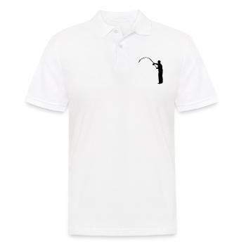fisherman 1 - Men's Polo Shirt - white - Front - Kai (181cm)