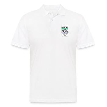 Save The Nature Earth Day - Männer Poloshirt - Weiß - Vorne - Kai (181cm)