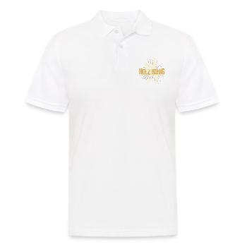 Roi des bois Forestier Forestier Messieurs - Polo Homme - blanc - Devant - Kai (181cm)