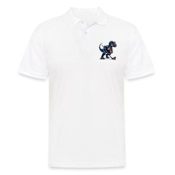 Équipe de joueurs de hockey sur gazon Dinosaur Dino - Polo Homme - blanc - Devant - Kai (181cm)