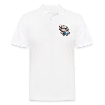 Bolonka Zwetna Joueur de tennis canin - Polo Homme - blanc - Devant - Kai (181cm)
