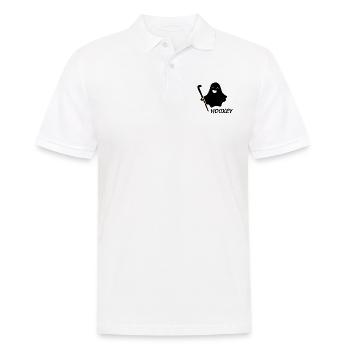 hockey feldhockey hockeyzone - Männer Poloshirt - Weiß - Vorne - Kai (181cm)