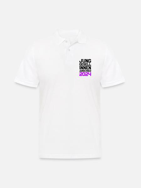 Hen Party 2024 Hen - Men's Polo Shirt - white