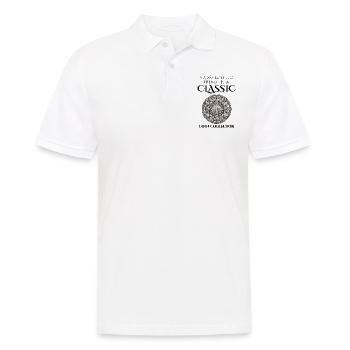 Numismatique de collection de pièces de monnaie - Polo Homme - blanc - Devant - Kai (181cm)