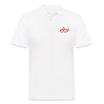 big sister - Männer Poloshirt - Weiß - Vorne - Kai (181cm)