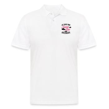 Je suis une Super kiné qui déchire - Polo Homme - blanc - Devant - Kai (181cm)