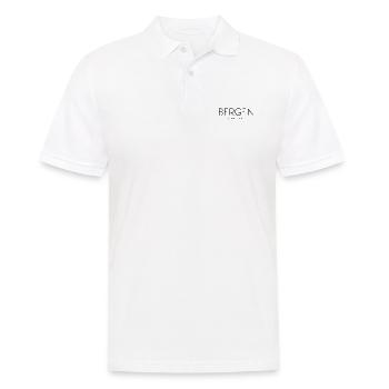 Bergen, Norvège, Vestland, Europe, Sept montagnes - Polo Homme - blanc - Devant - Kai (181cm)