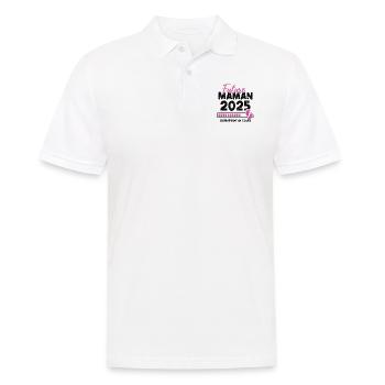 Future maman 2025 chargement en cours - Polo Homme - blanc - Devant - Kai (181cm)