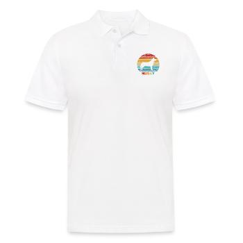 chien de traîneau - Polo Homme - blanc - Devant - Kai (181cm)