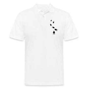 Jeu sur chaise de joueur - Polo Homme - blanc - Devant - Kai (181cm)