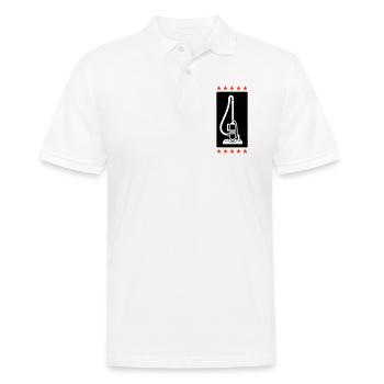Staubsauger Putzen - Männer Poloshirt - Weiß - Vorne - Kai (181cm)