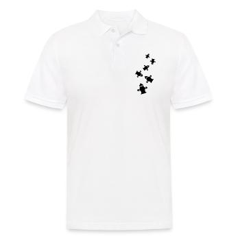Hydrant Icon - Männer Poloshirt - Weiß - Vorne - Kai (181cm)