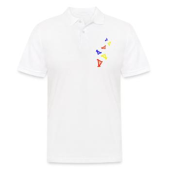 Instrument de harpe - Polo Homme - blanc - Devant - Kai (181cm)