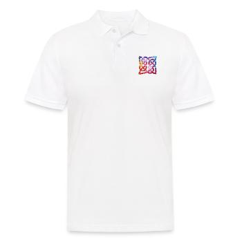 Noeud celtique - coloré - Polo Homme - blanc - Devant - Kai (181cm)