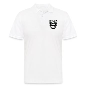 tiger_ear_vec_2 en - Men's Polo Shirt - white - Front - Kai (181cm)