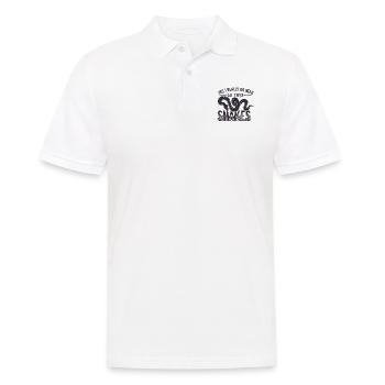 Propriétaires de serpents Amoureux des serpents Serpents - Polo Homme - blanc - Devant - Kai (181cm)