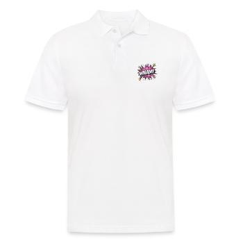 WHAM COMIC COMICSTYLE CARTOON COMICS STYLE MOTIFS - Polo Homme - blanc - Devant - Kai (181cm)