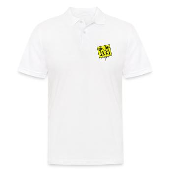 Vacances à la plage - Polo Homme - blanc - Devant - Kai (181cm)