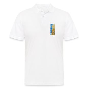 Engel des Universums - Sonja von Staden - Männer Poloshirt - Weiß - Vorne - Kai (181cm)