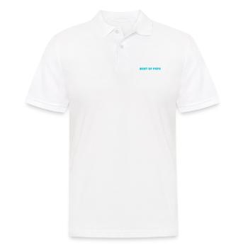 BONNE FÊTE PAPA. PAPA. FÊTE DES PÈRES. PÈRE - Polo Homme - blanc - Devant - Kai (181cm)