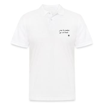 Les Tontons Flingueurs ! Réplique culte - Raoul - Polo Homme - blanc - Devant - Kai (181cm)
