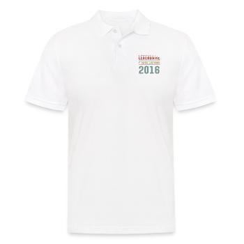 Légendaire Depuis Octobre 2016 Anniversaire - Polo Homme - blanc - Devant - Kai (181cm)