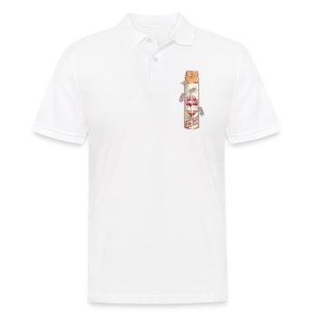 Lustige Dose Fliegenspray - Männer Poloshirt - Weiß - Vorne - Kai (181cm)