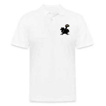 Truthahn (3c) - Männer Poloshirt - Weiß - Vorne - Kai (181cm)